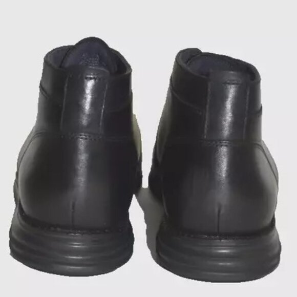 New! Cole Haan Øriginal Grand Chukka Boot Black Leather C28212 9.5 M DD318A main image 5